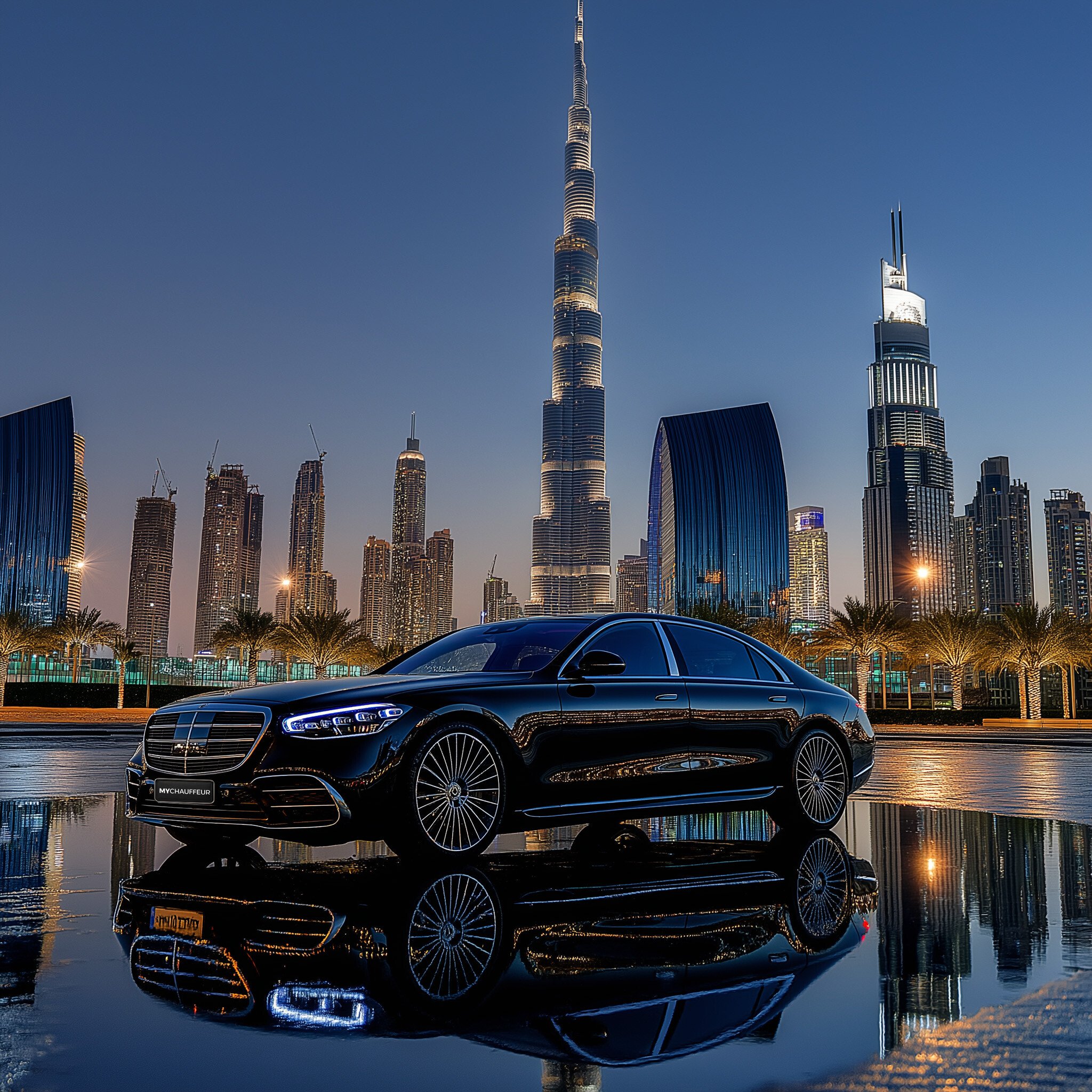 MyChauffeur Airport Transfer in Dubai, Burj Khalifa