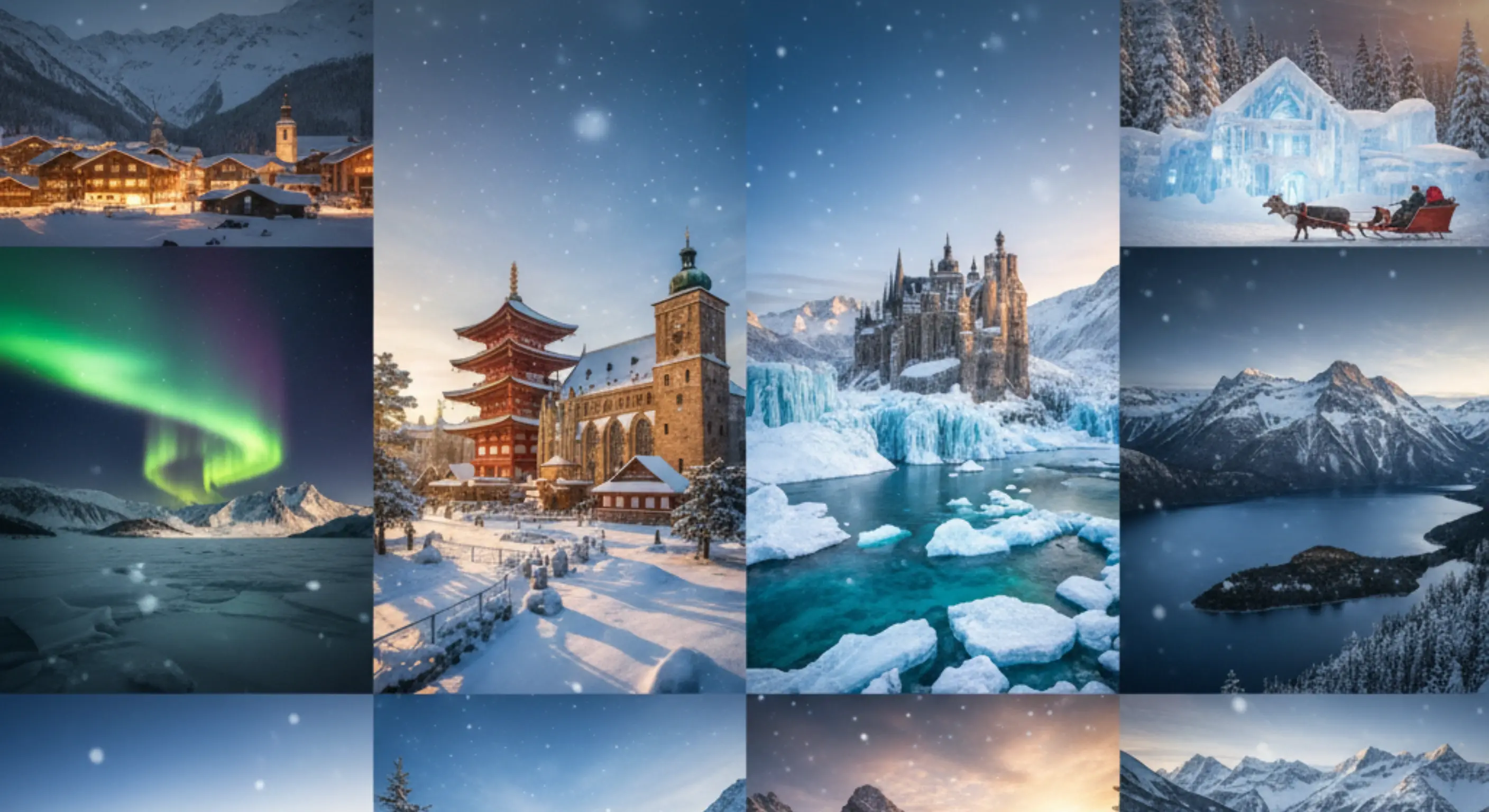 most beautiful winter destinations