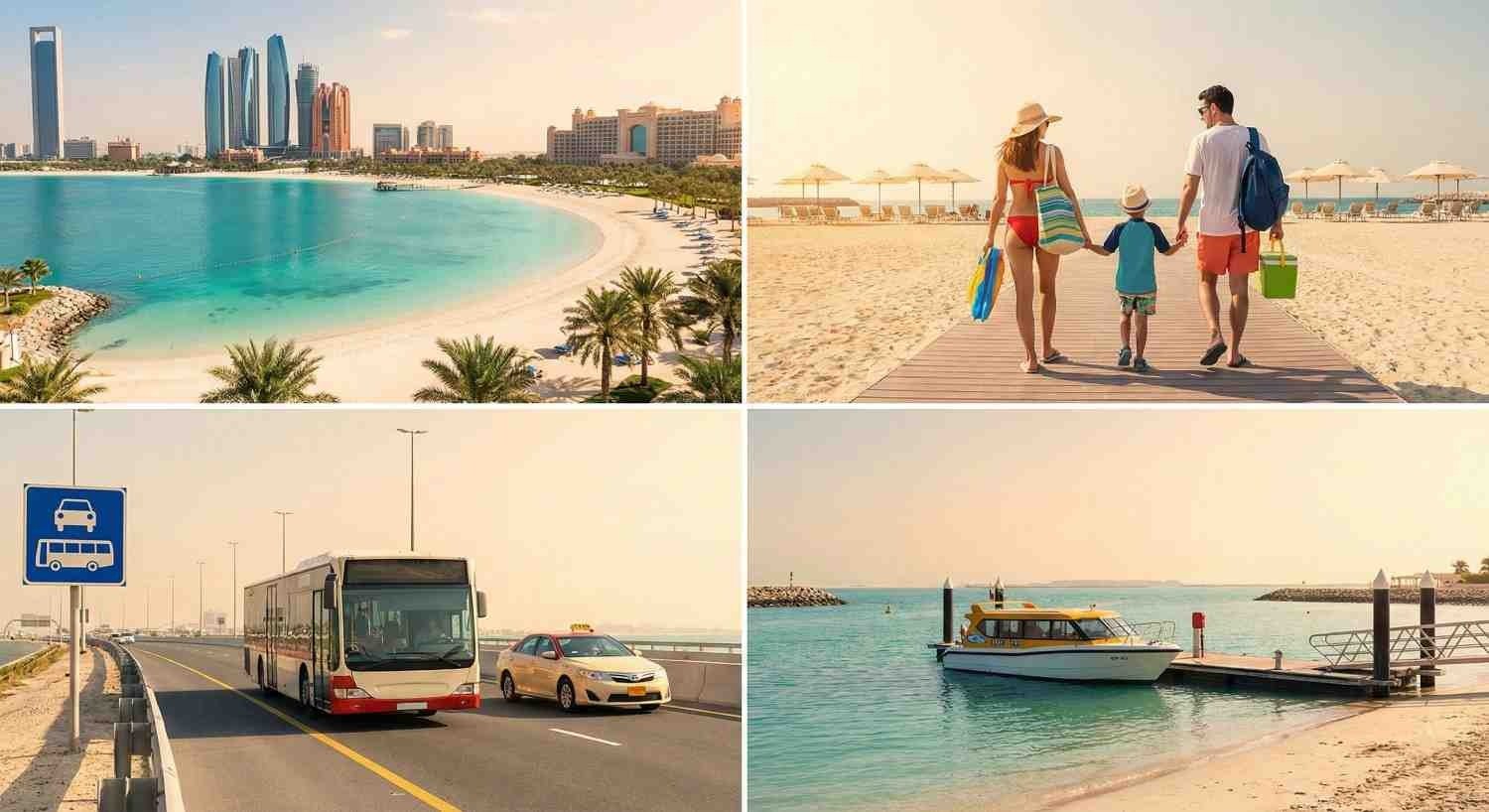 Die besten Strände von Abu Dhabi