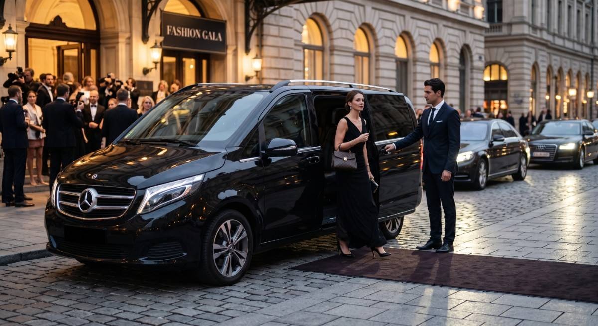 Luxuriöser Event-Transport